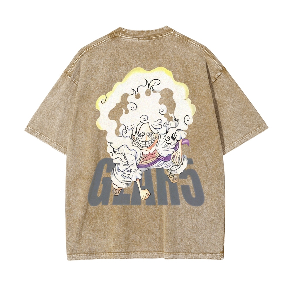 Luffy Vintage Oversized T-Shirt | One Piece