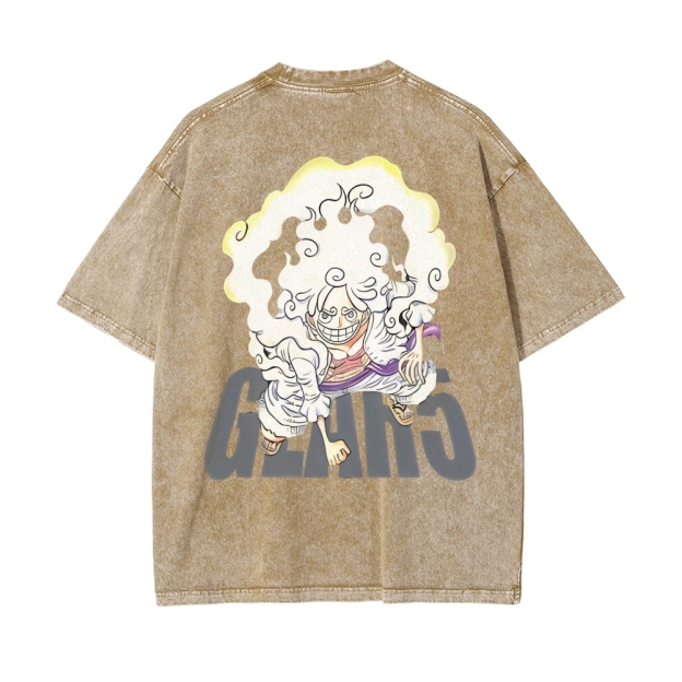 Luffy Vintage Oversized T-Shirt | One Piece