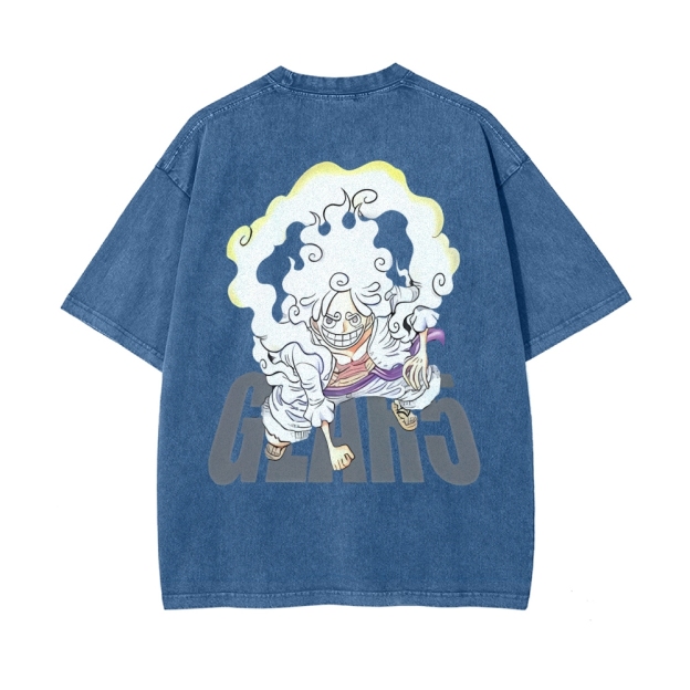 Luffy Vintage Oversized T-Shirt | One Piece