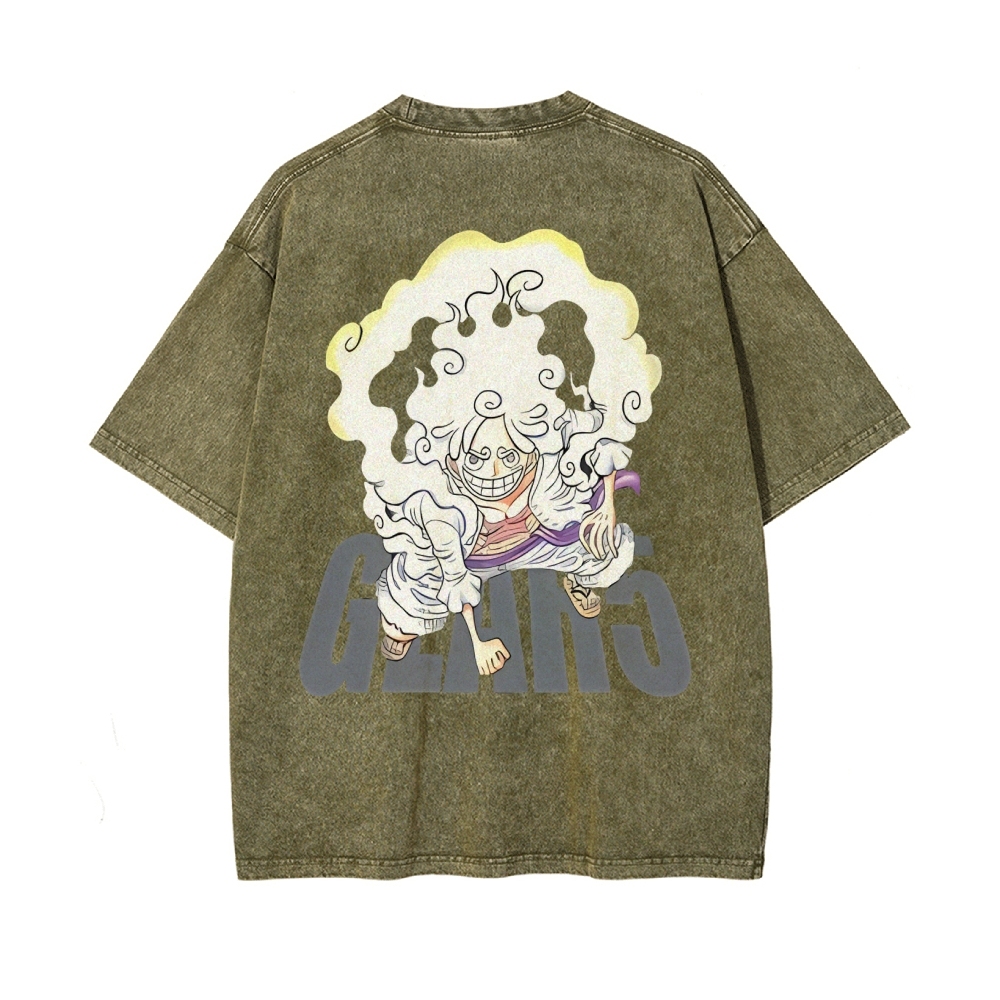 Luffy Vintage Oversized T-Shirt | One Piece