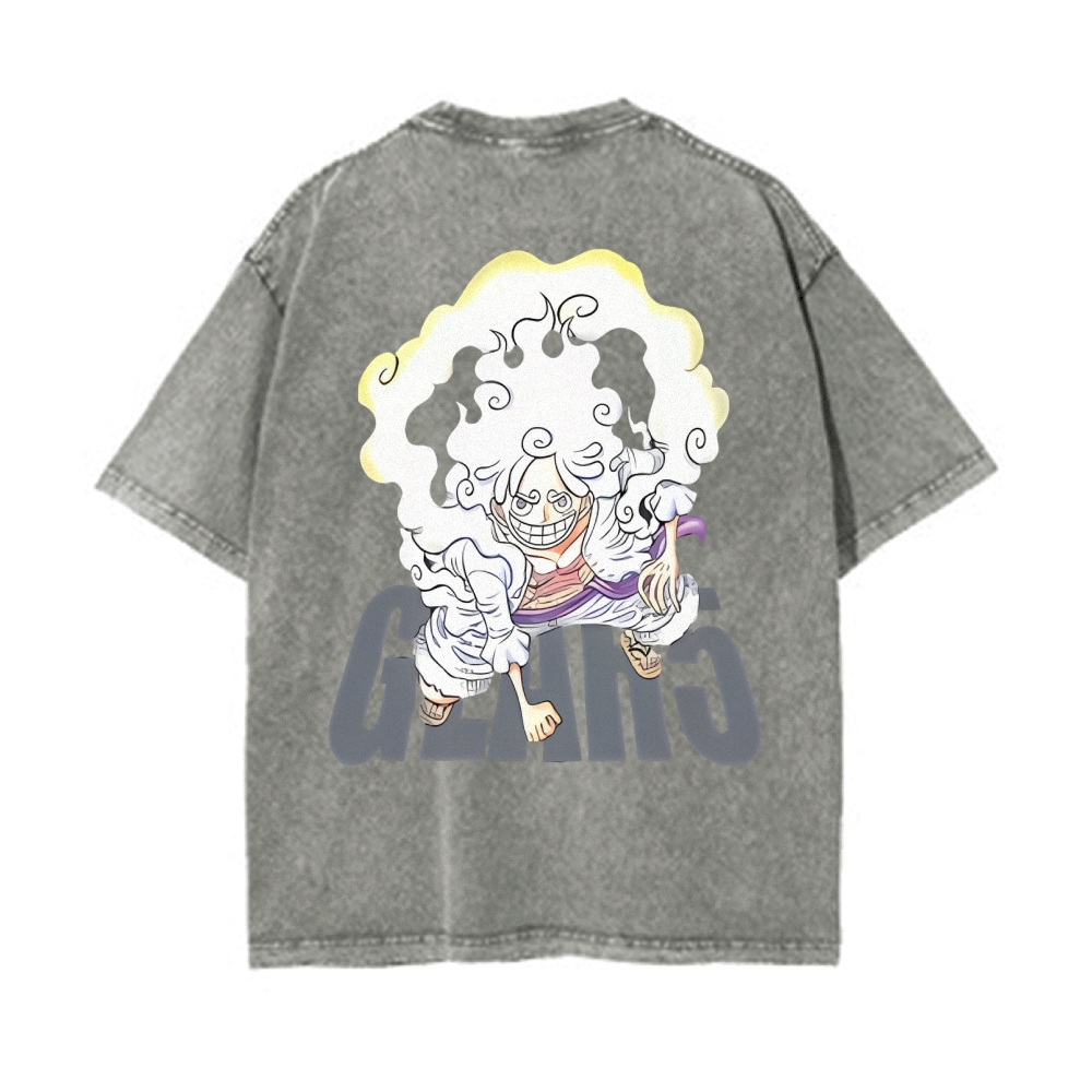 Luffy Vintage Oversized T-Shirt | One Piece