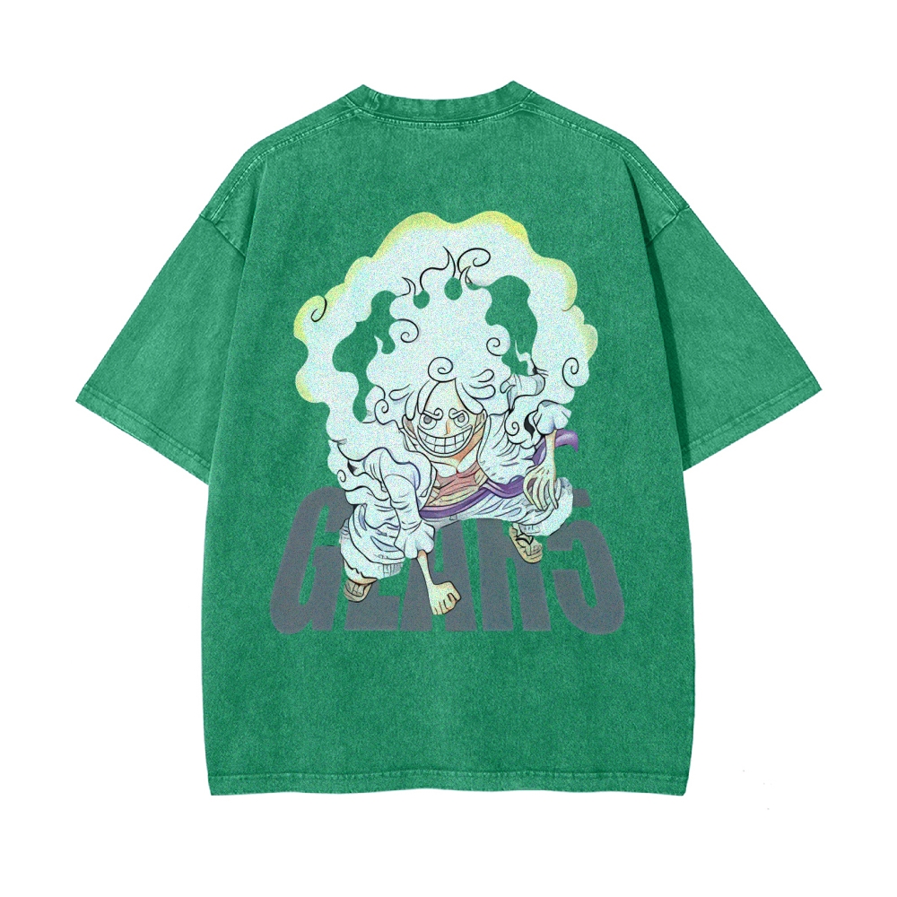 Luffy Vintage Oversized T-Shirt | One Piece