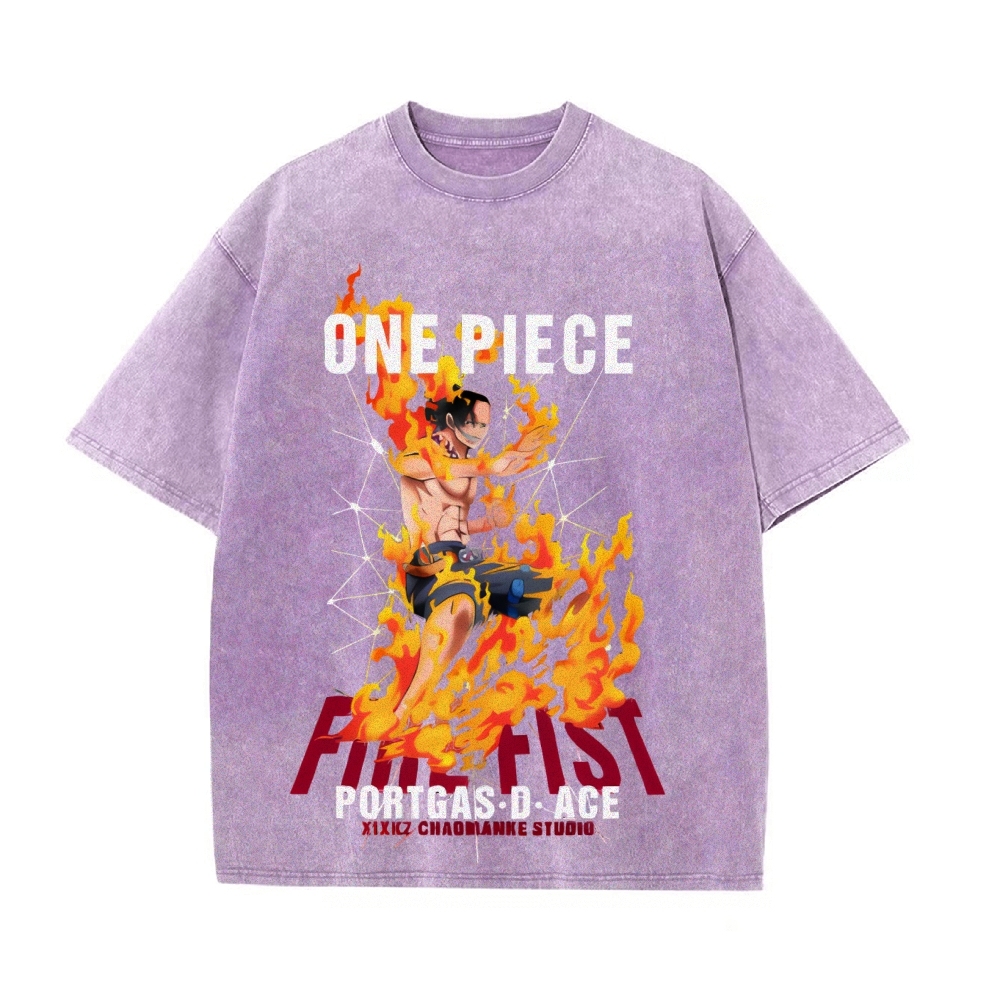 Ace Vintage Oversized T-Shirt | One Piece-Teegamechanger
