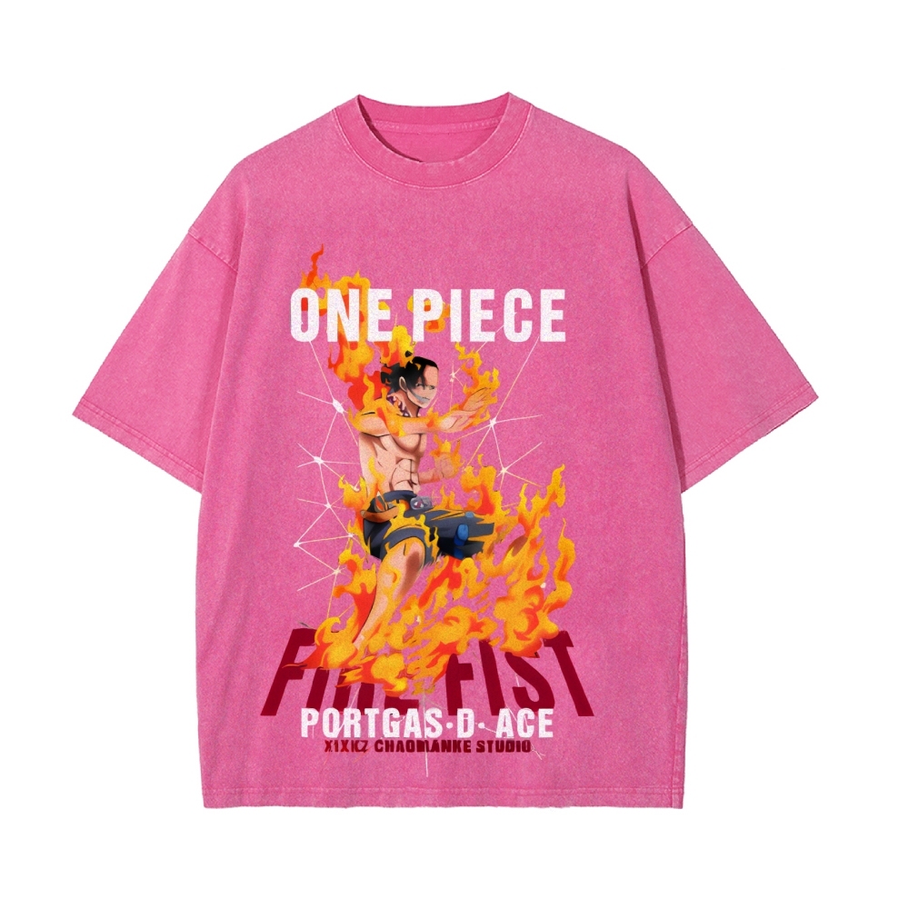 Ace Vintage Oversized T-Shirt | One Piece-Teegamechanger