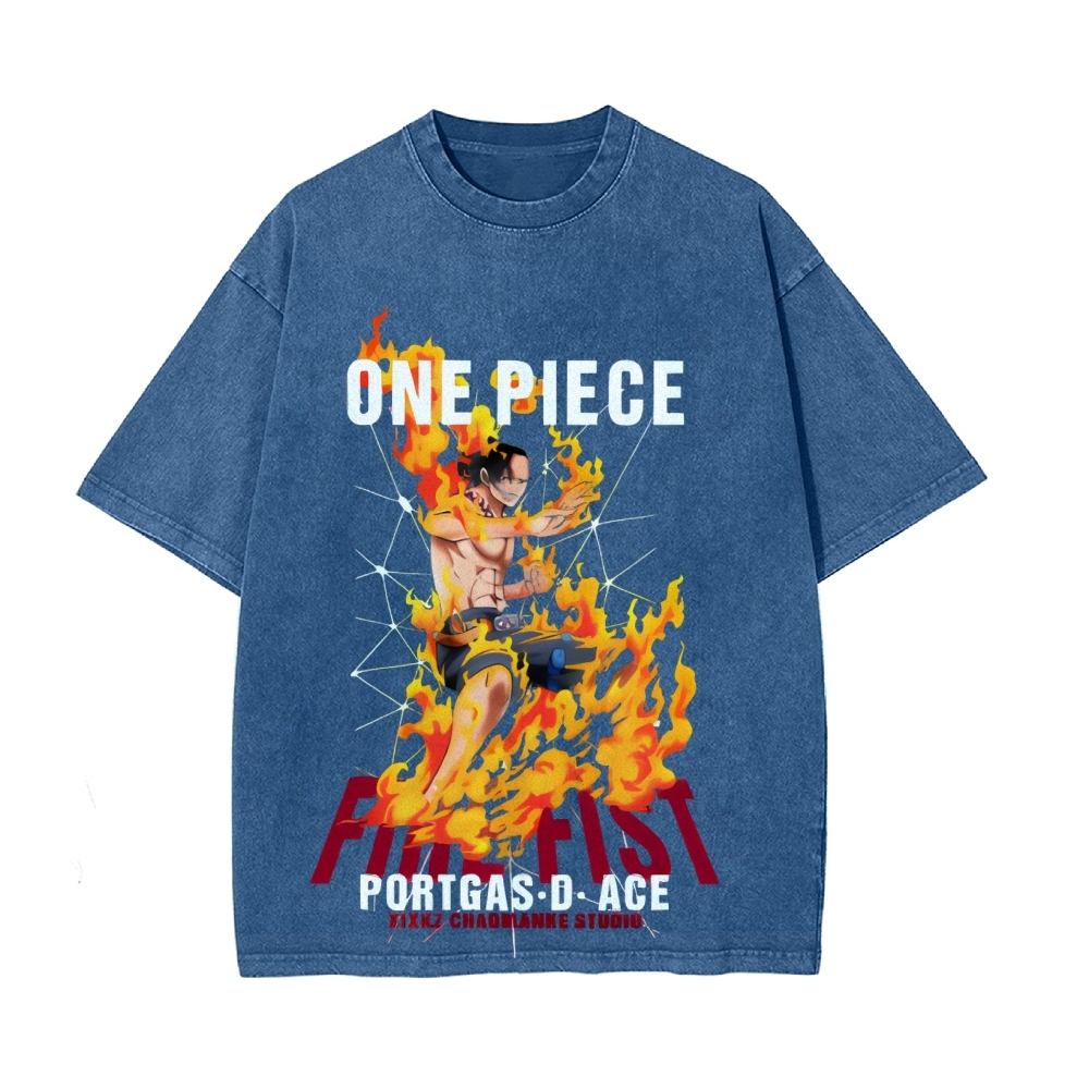 Ace Vintage Oversized T-Shirt | One Piece-Teegamechanger