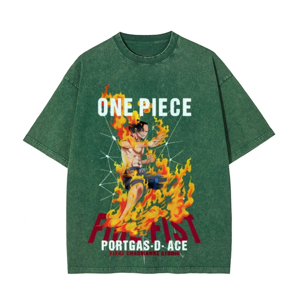Ace Vintage Oversized T-Shirt | One Piece-Teegamechanger