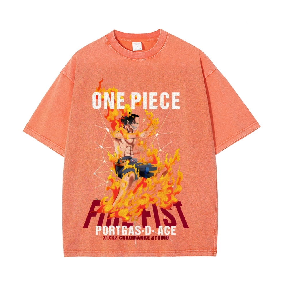 Ace Vintage Oversized T-Shirt | One Piece-Teegamechanger