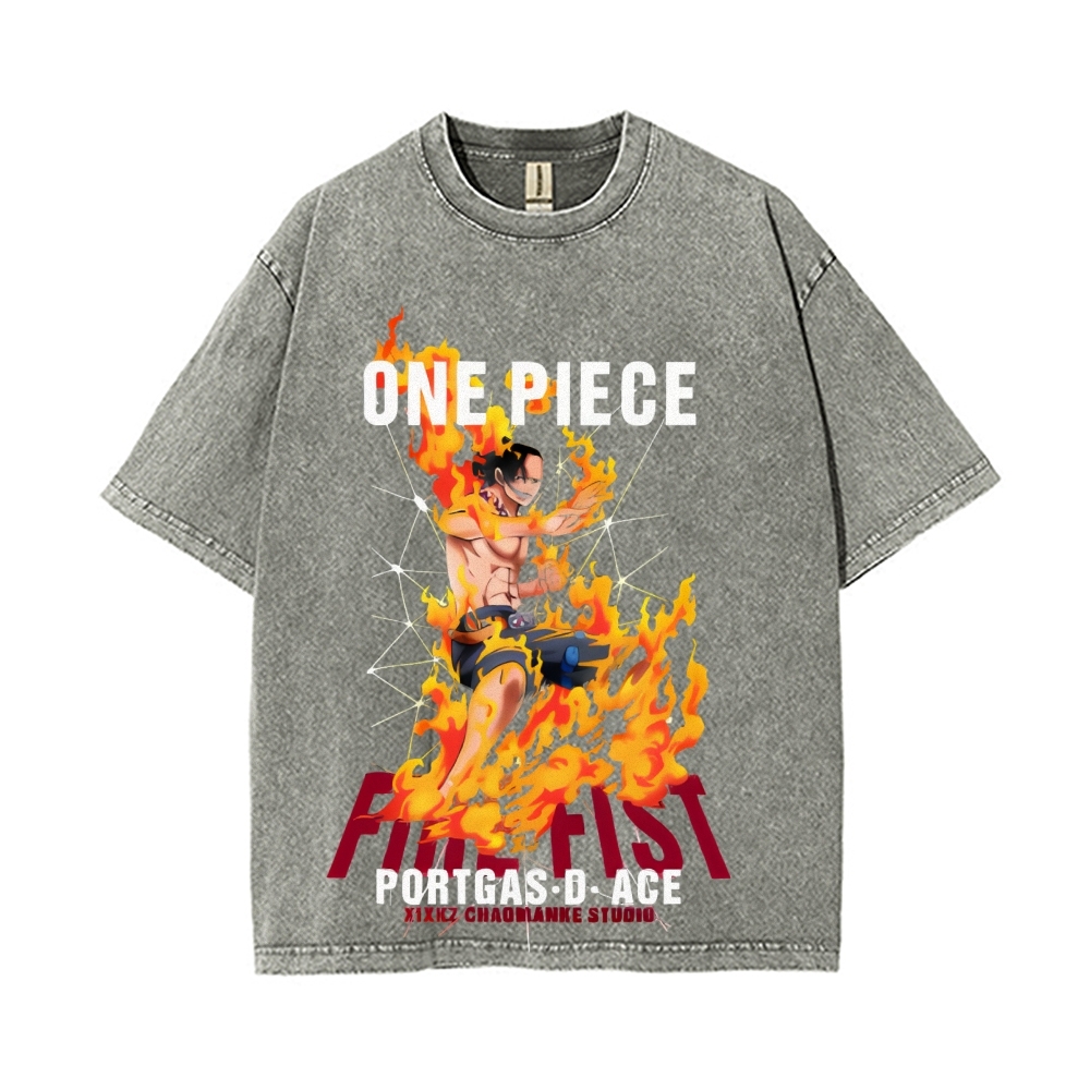 Ace Vintage Oversized T-Shirt | One Piece-Teegamechanger
