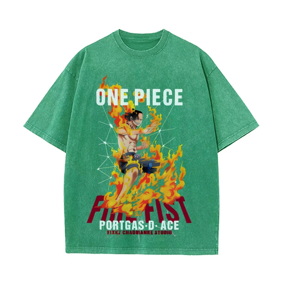 Ace Vintage Oversized T-Shirt | One Piece-Teegamechanger