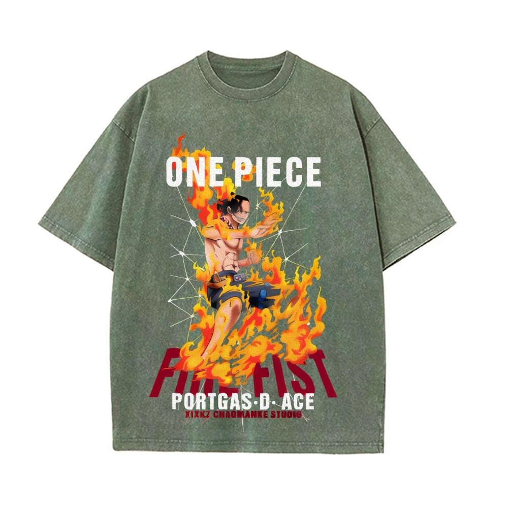 Ace Vintage Oversized T-Shirt | One Piece-Teegamechanger
