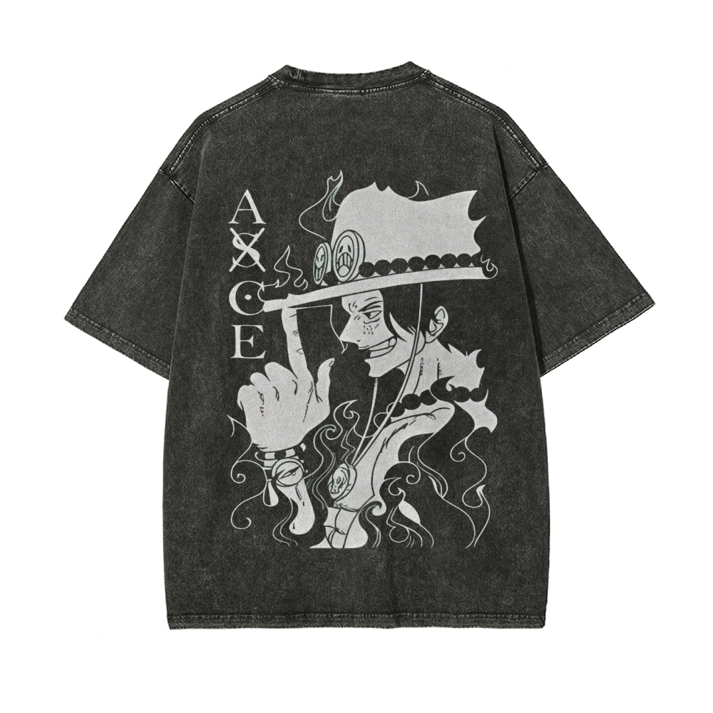 Ace Vintage Oversized T-Shirt | One Piece-Teegamechanger