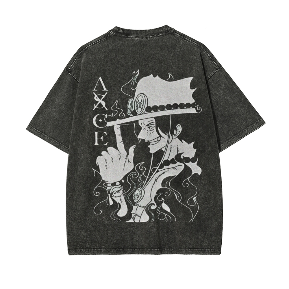 Ace Vintage Oversized T-Shirt | One Piece-Teegamechanger
