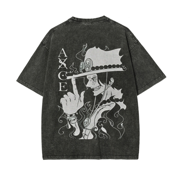 Ace Vintage Oversized T-Shirt | One Piece-Teegamechanger