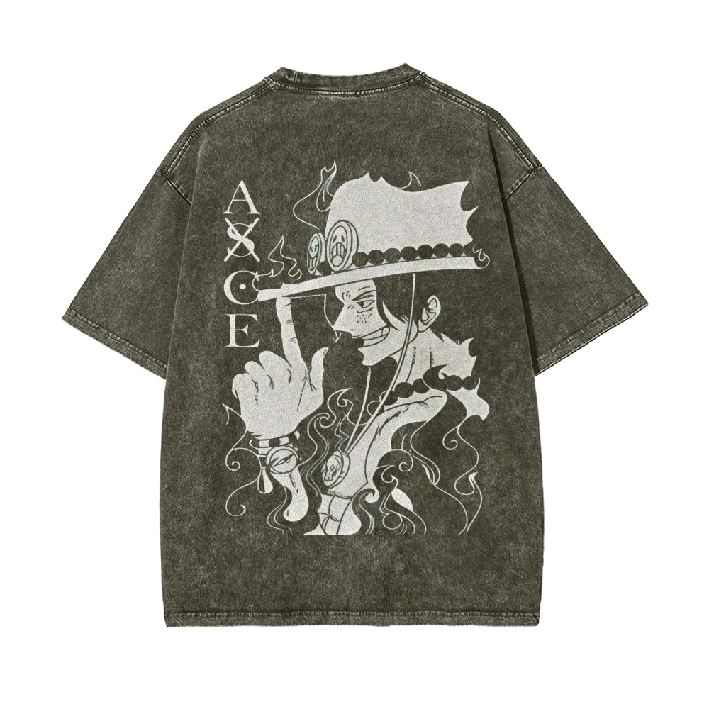 Ace Vintage Oversized T-Shirt | One Piece-Teegamechanger