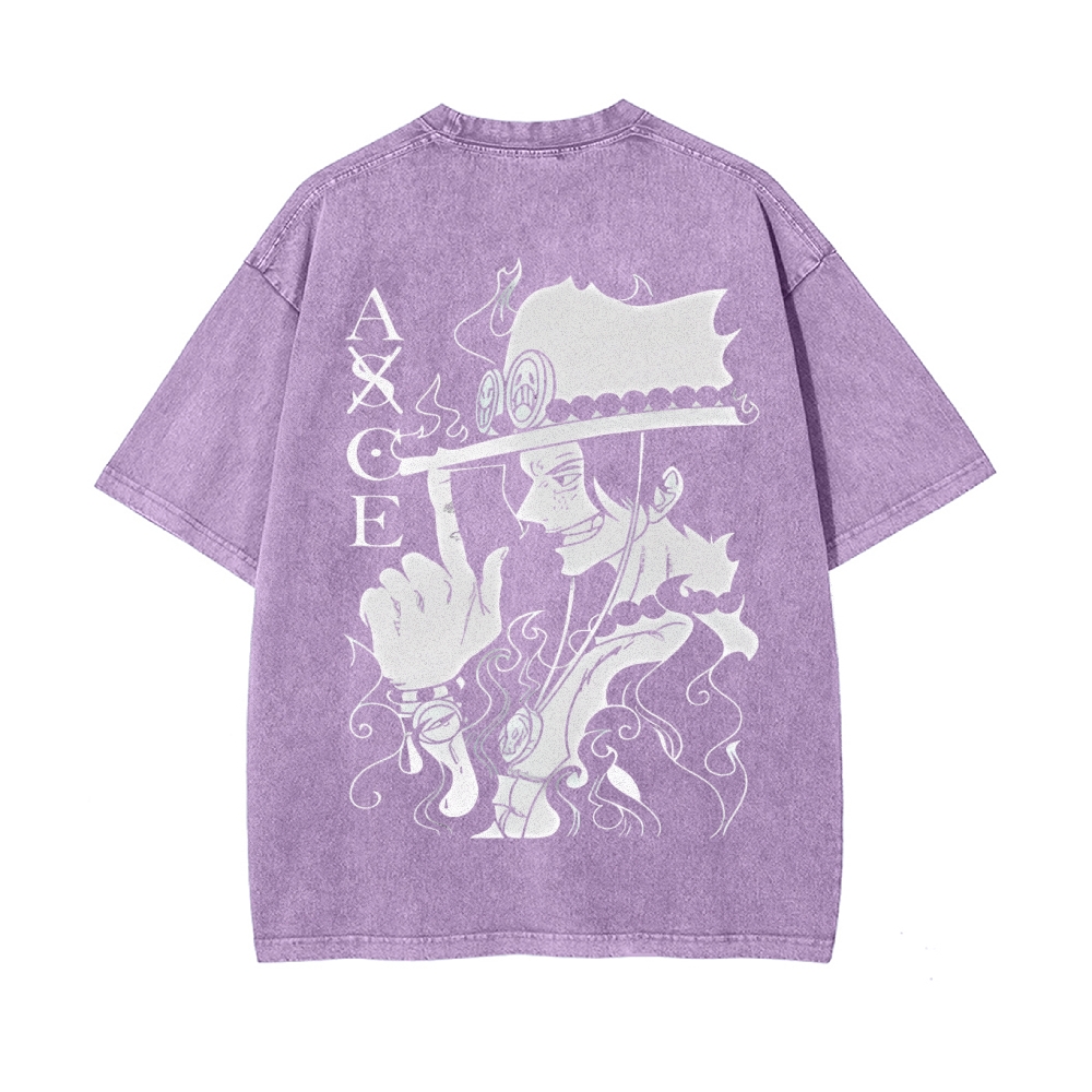 Ace Vintage Oversized T-Shirt | One Piece-Teegamechanger