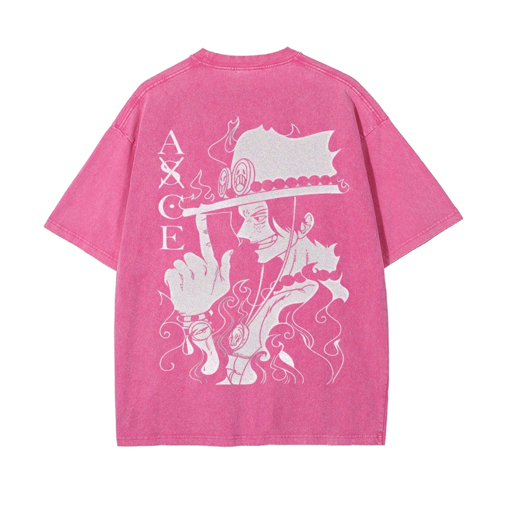 Ace Vintage Oversized T-Shirt | One Piece-Teegamechanger