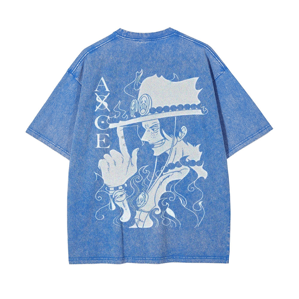 Ace Vintage Oversized T-Shirt | One Piece-Teegamechanger