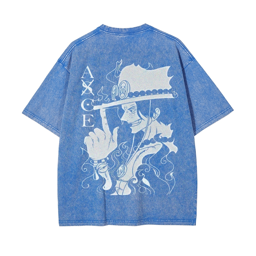 Ace Vintage Oversized T-Shirt | One Piece-Teegamechanger