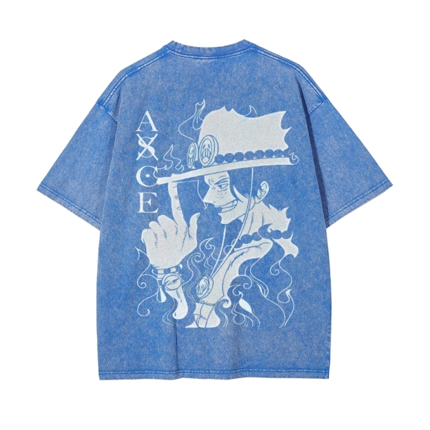 Ace Vintage Oversized T-Shirt | One Piece-Teegamechanger