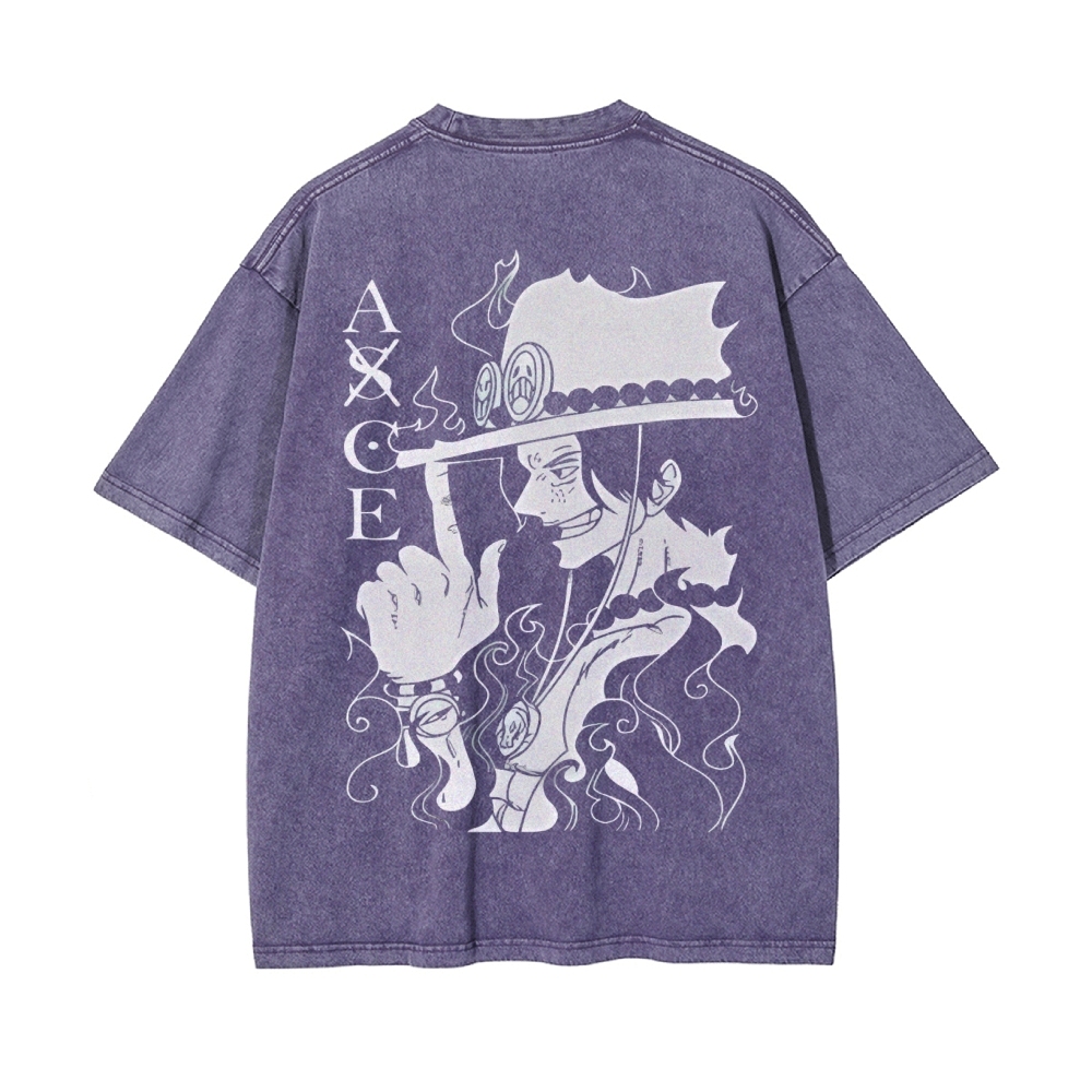 Ace Vintage Oversized T-Shirt | One Piece-Teegamechanger