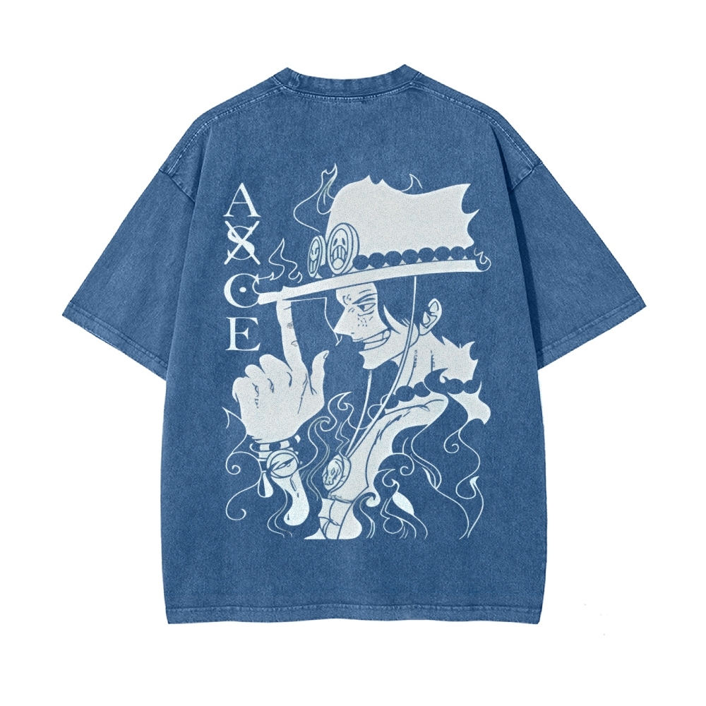 Ace Vintage Oversized T-Shirt | One Piece-Teegamechanger