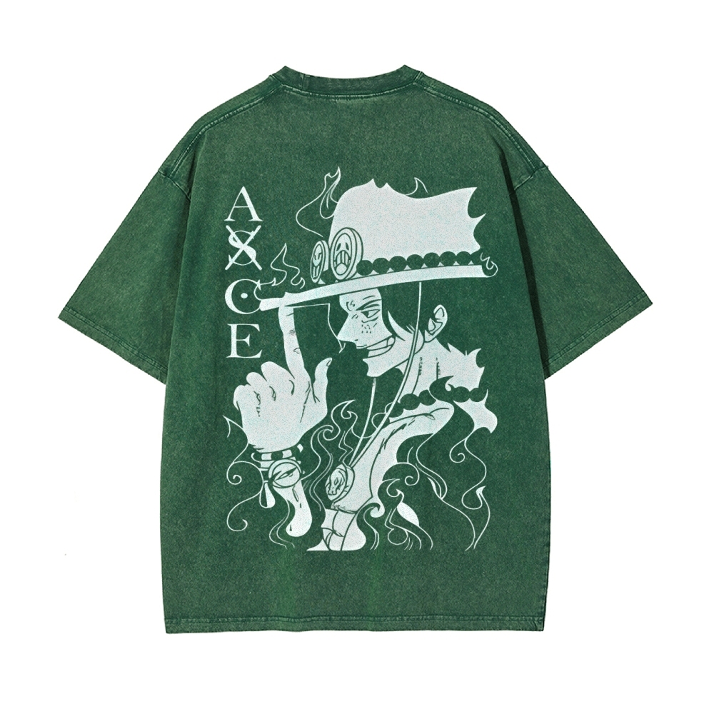 Ace Vintage Oversized T-Shirt | One Piece-Teegamechanger