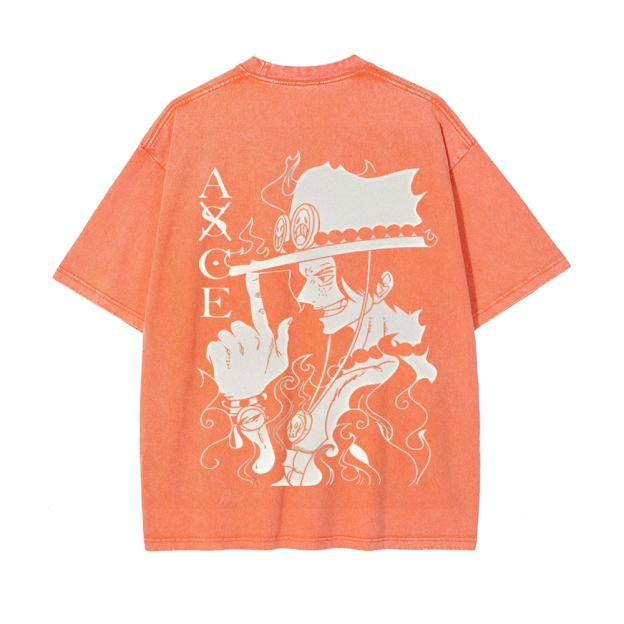 Ace Vintage Oversized T-Shirt | One Piece-Teegamechanger