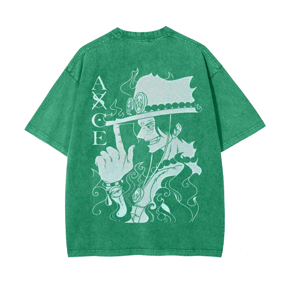 Ace Vintage Oversized T-Shirt | One Piece-Teegamechanger