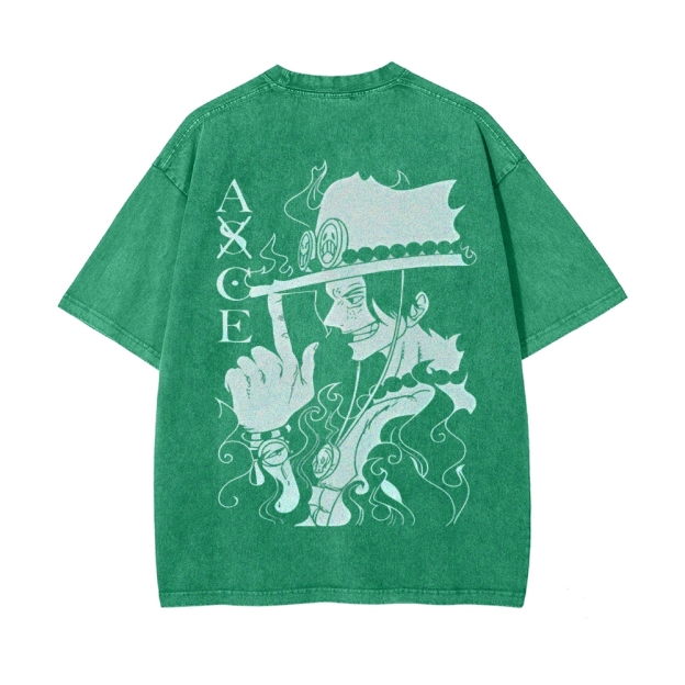 Ace Vintage Oversized T-Shirt | One Piece-Teegamechanger