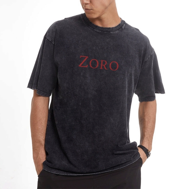 Zoro Vintage Oversized T-Shirt | One Piece-Teegamechanger