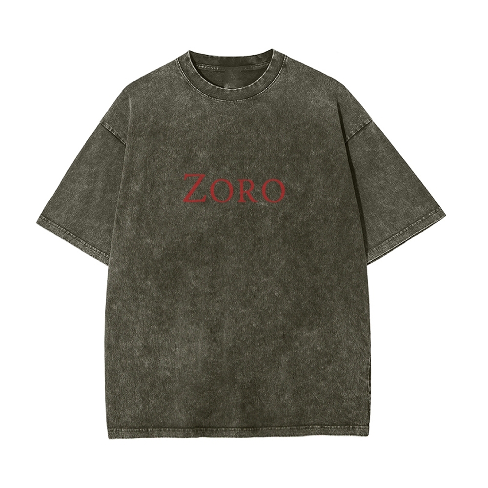Zoro Vintage Oversized T-Shirt | One Piece-Teegamechanger