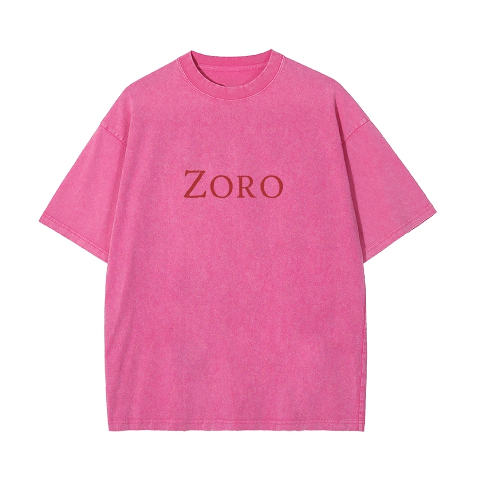 Zoro Vintage Oversized T-Shirt | One Piece-Teegamechanger