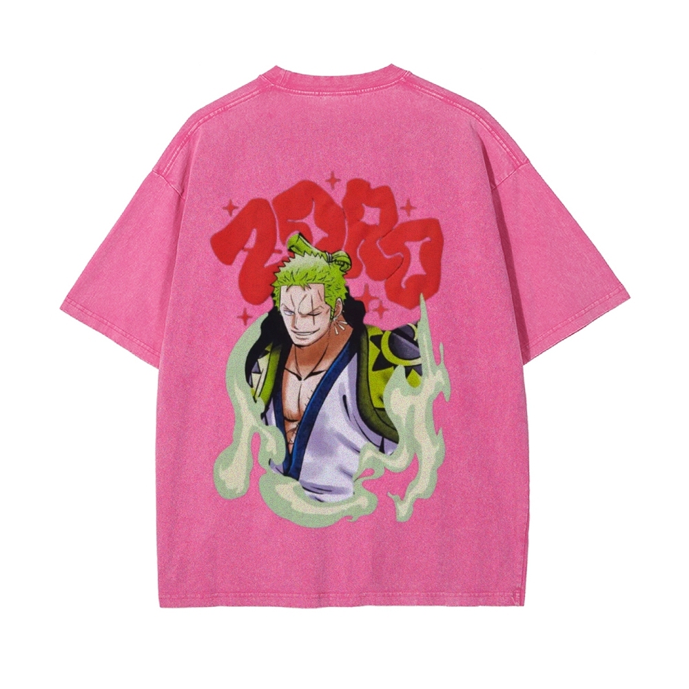 Zoro Vintage Oversized T-Shirt | One Piece-Teegamechanger