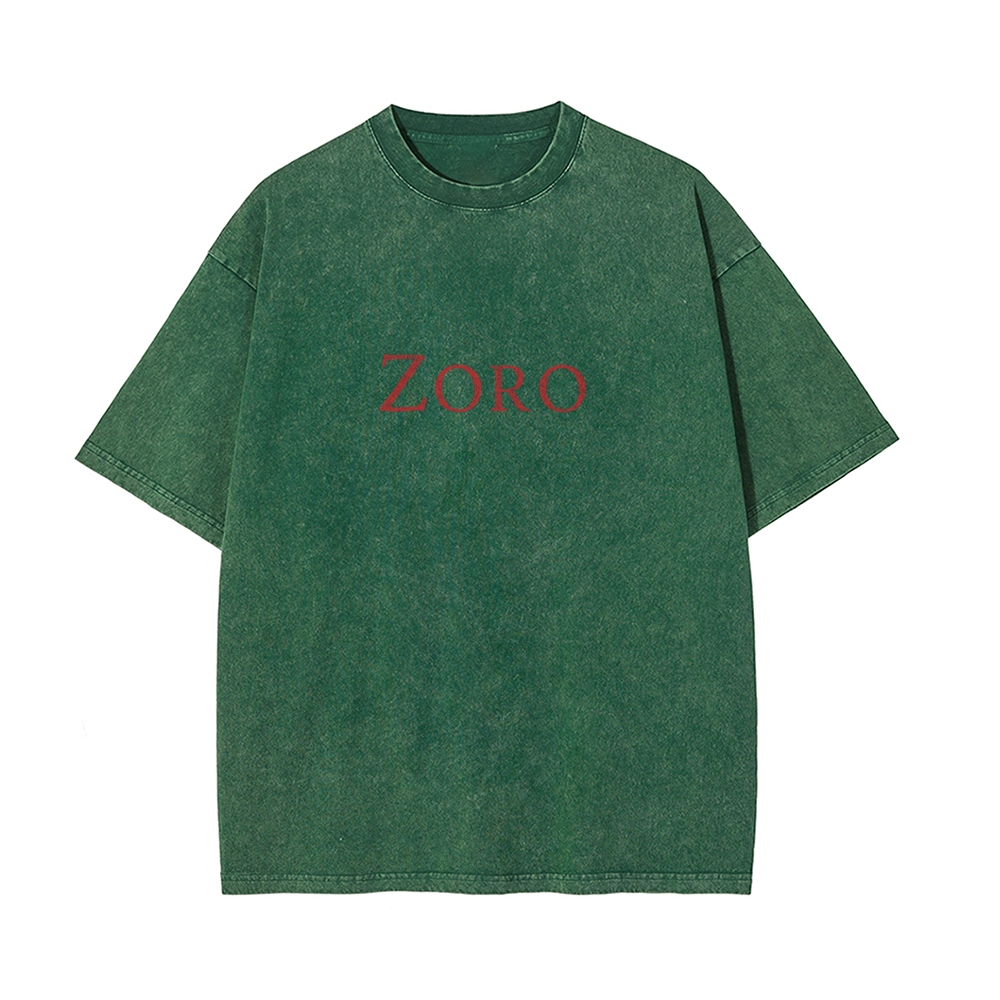 Zoro Vintage Oversized T-Shirt | One Piece-Teegamechanger