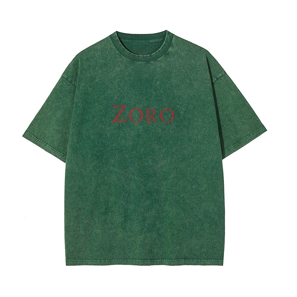 Zoro Vintage Oversized T-Shirt | One Piece-Teegamechanger