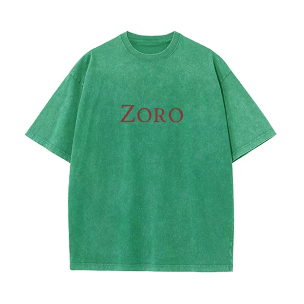 Zoro Vintage Oversized T-Shirt | One Piece-Teegamechanger