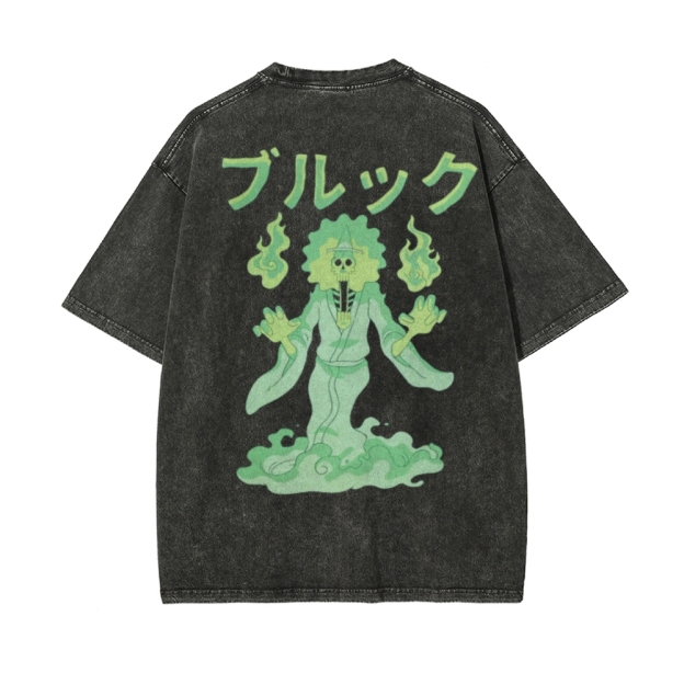 Brook Vintage Oversized T-Shirt| One Piece-Teegamechanger