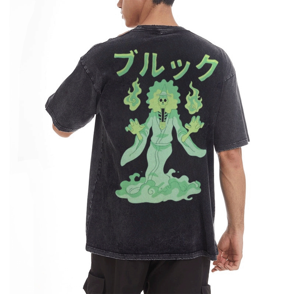 Brook Vintage Oversized T-Shirt| One Piece-Teegamechanger