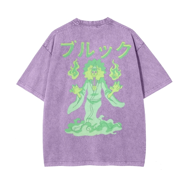 Brook Vintage Oversized T-Shirt| One Piece-Teegamechanger