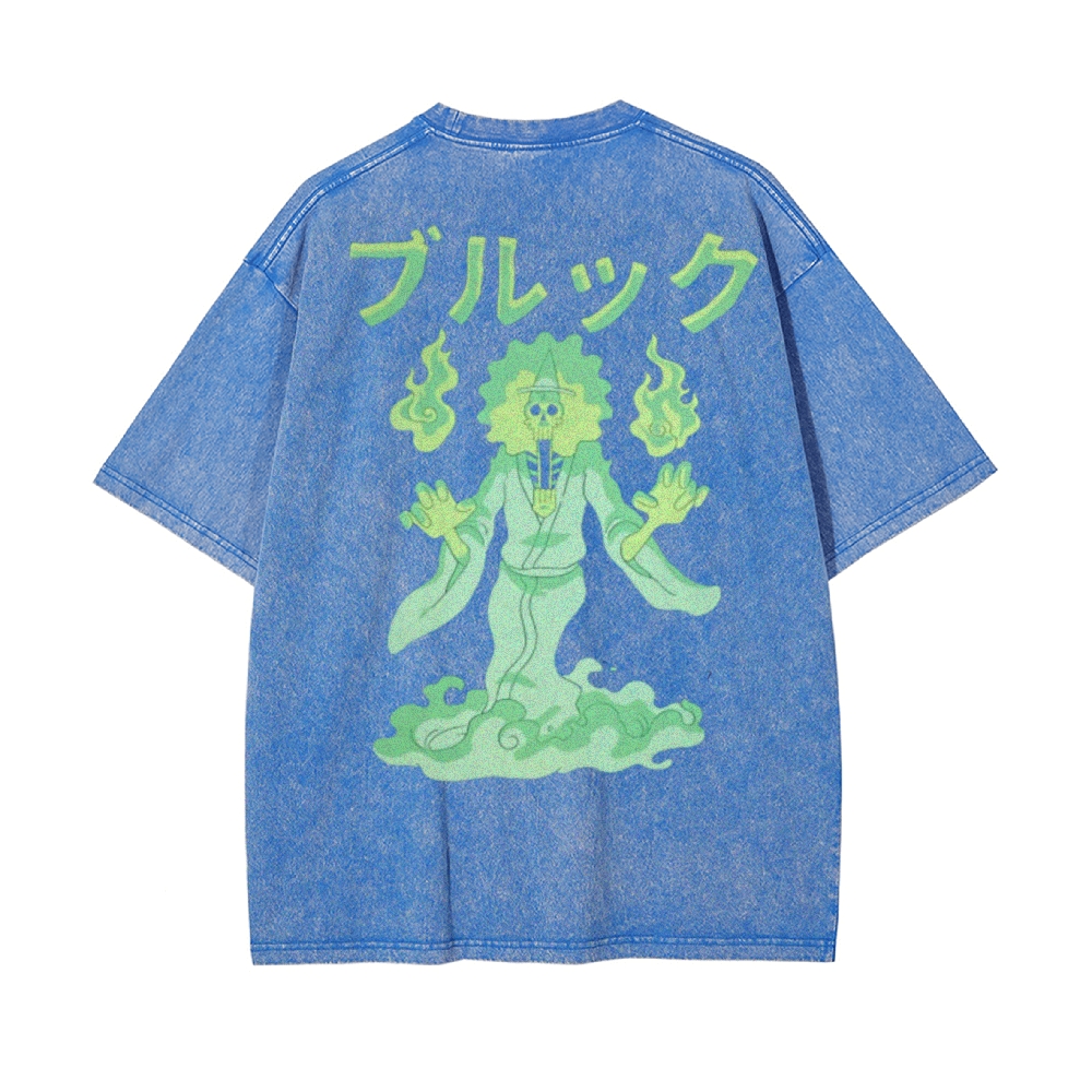 Brook Vintage Oversized T-Shirt| One Piece-Teegamechanger