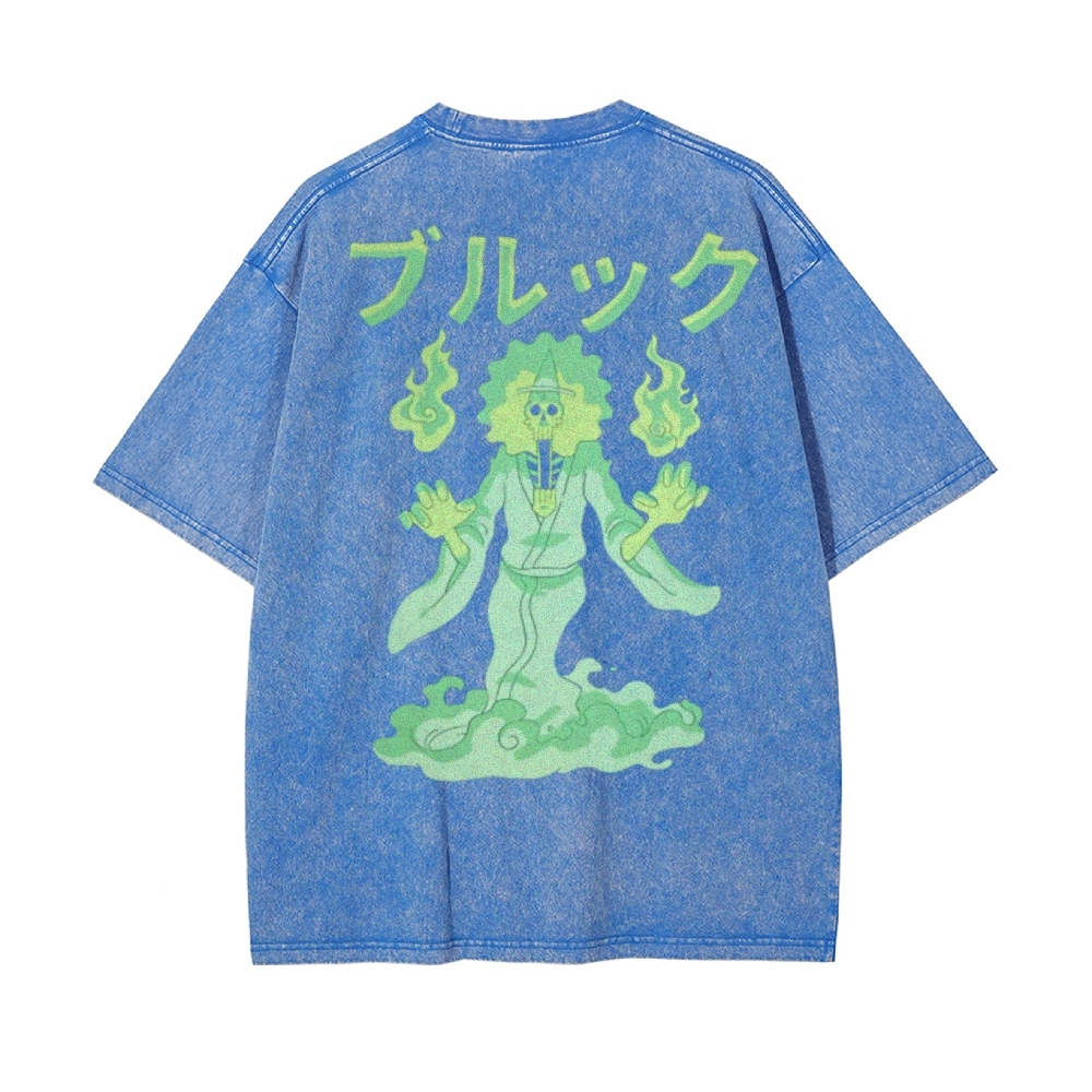 Brook Vintage Oversized T-Shirt| One Piece-Teegamechanger