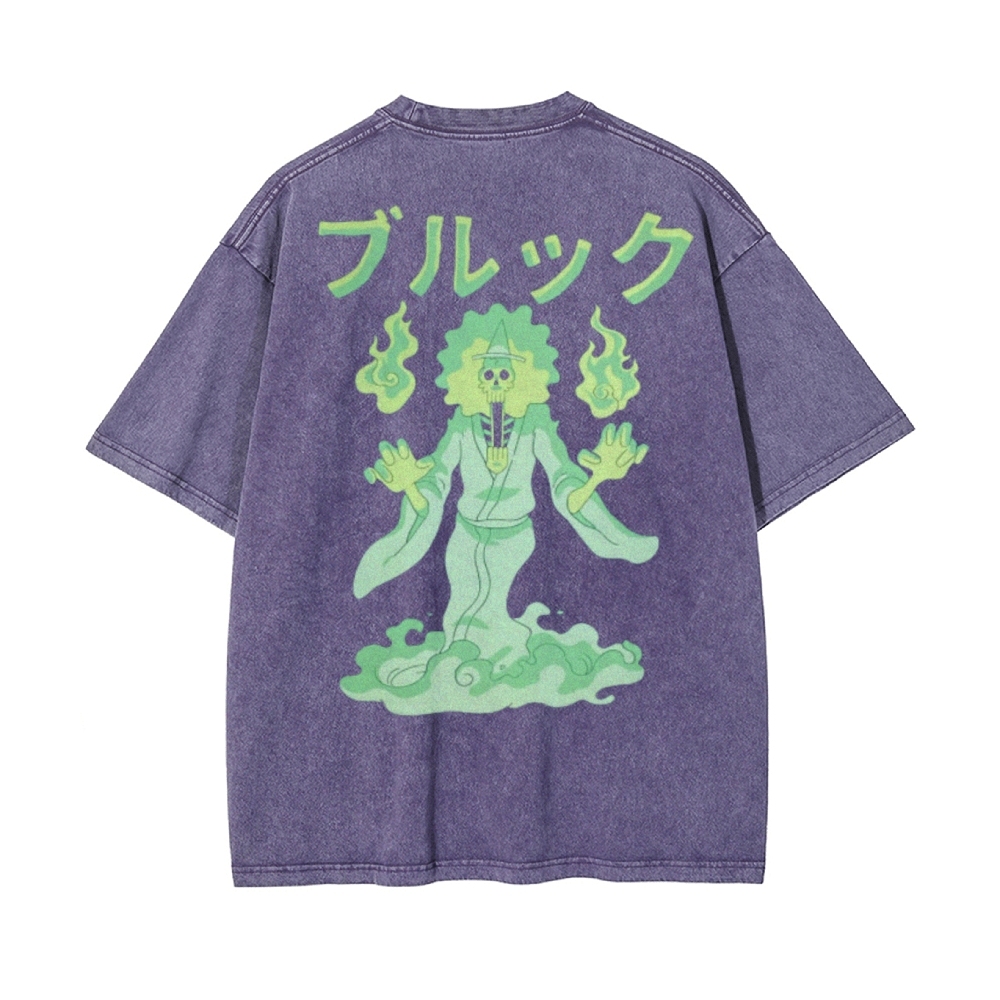 Brook Vintage Oversized T-Shirt| One Piece-Teegamechanger