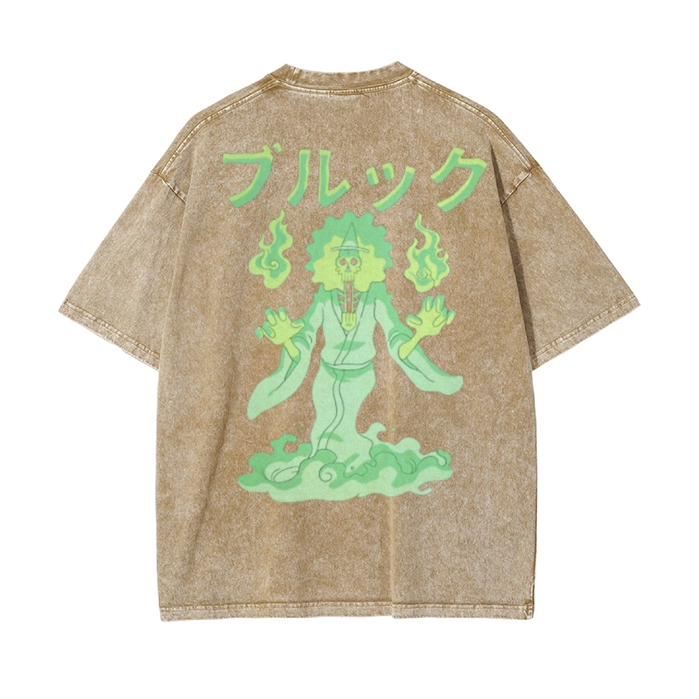 Brook Vintage Oversized T-Shirt| One Piece-Teegamechanger