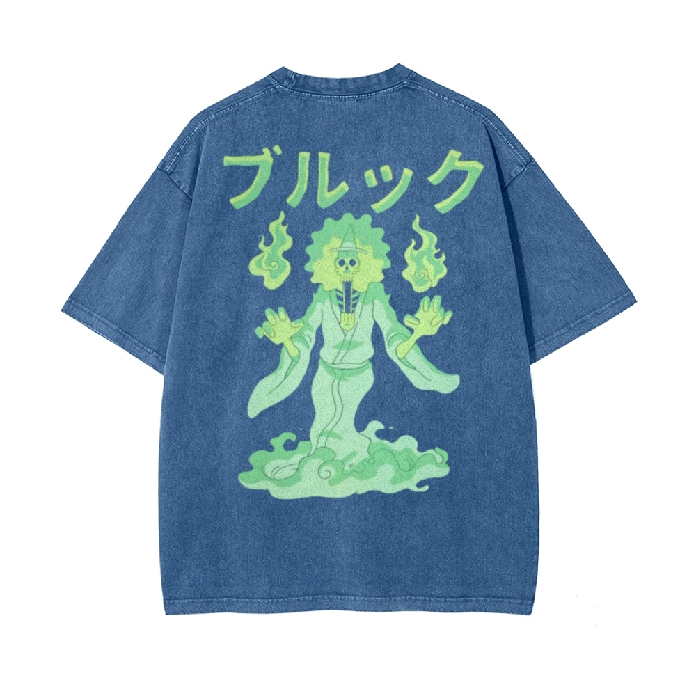 Brook Vintage Oversized T-Shirt| One Piece-Teegamechanger
