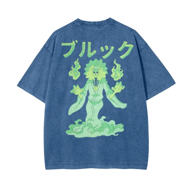 Brook Vintage Oversized T-Shirt| One Piece-Teegamechanger