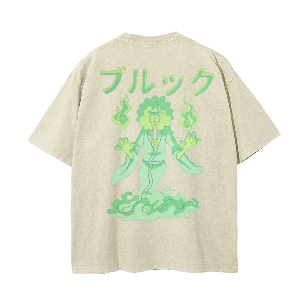Brook Vintage Oversized T-Shirt| One Piece-Teegamechanger