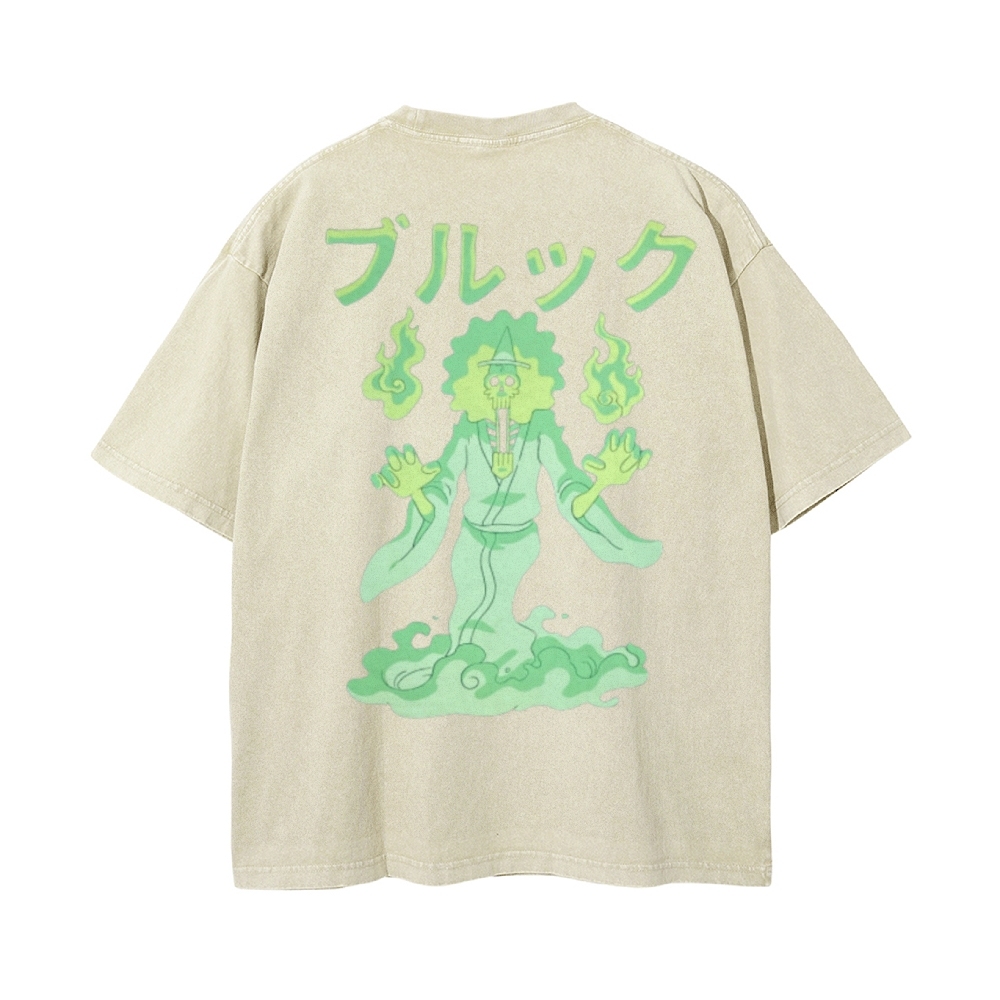 Brook Vintage Oversized T-Shirt| One Piece-Teegamechanger