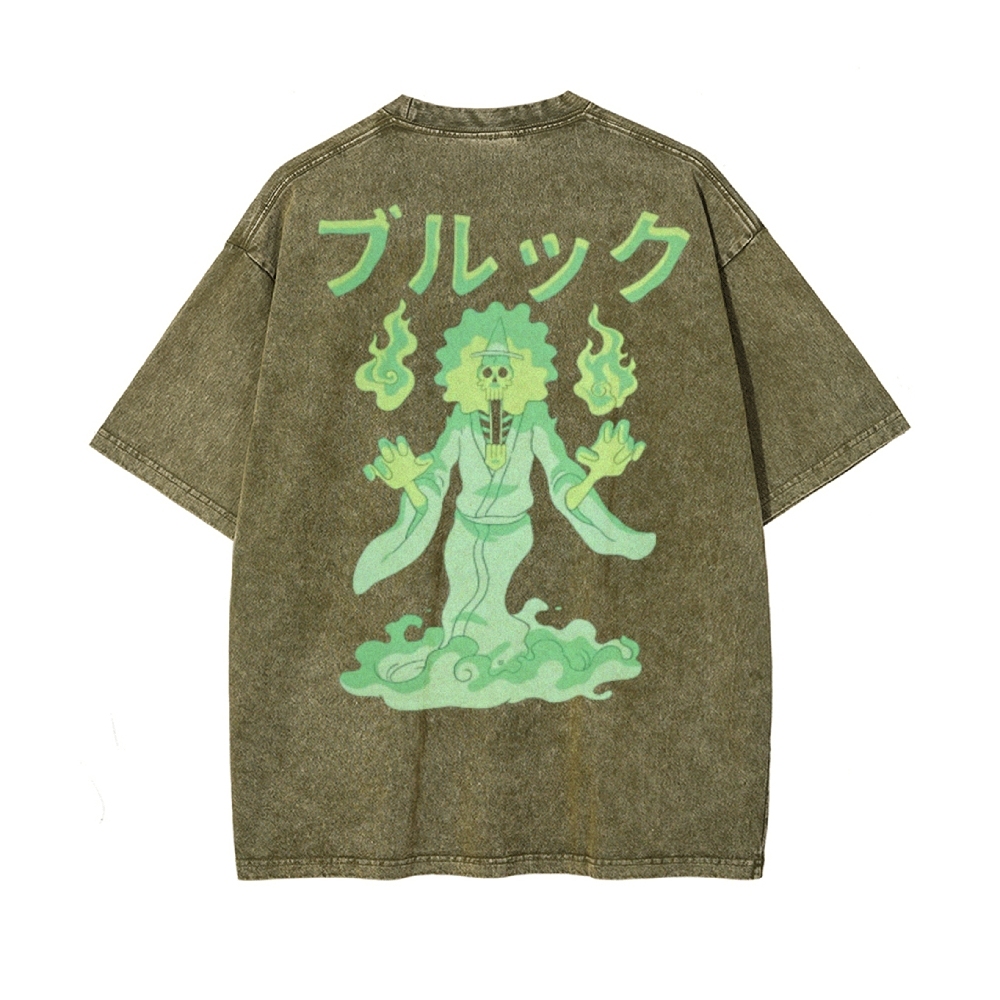 Brook Vintage Oversized T-Shirt| One Piece-Teegamechanger
