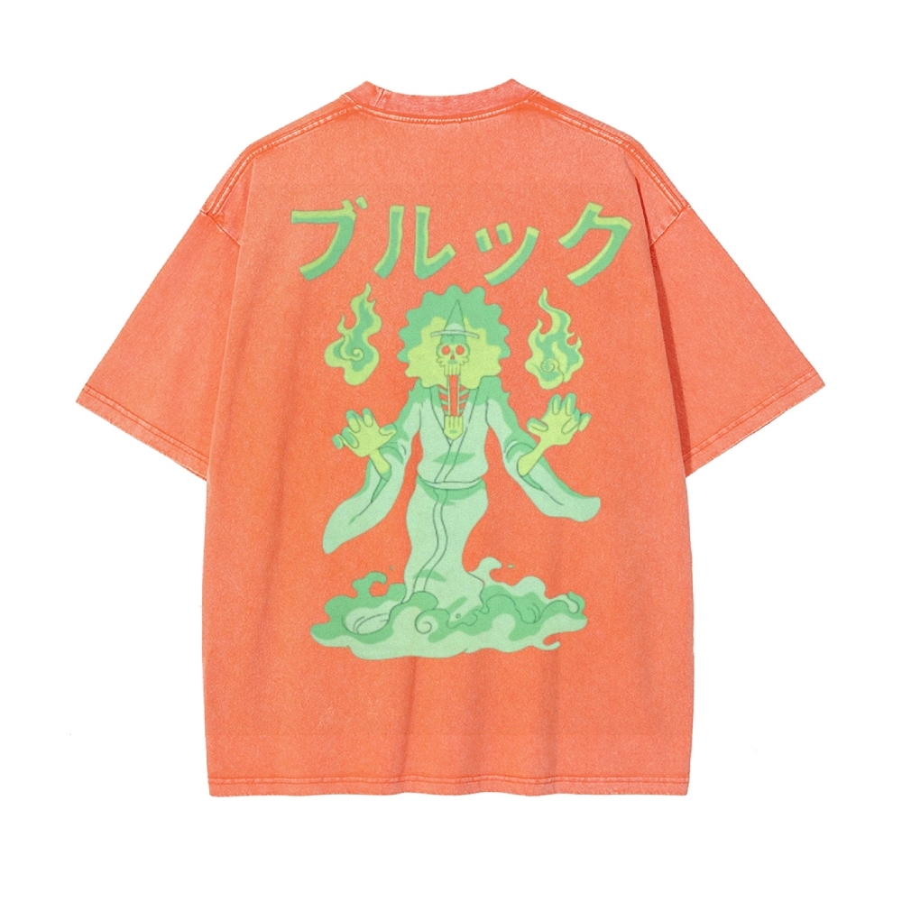 Brook Vintage Oversized T-Shirt| One Piece-Teegamechanger