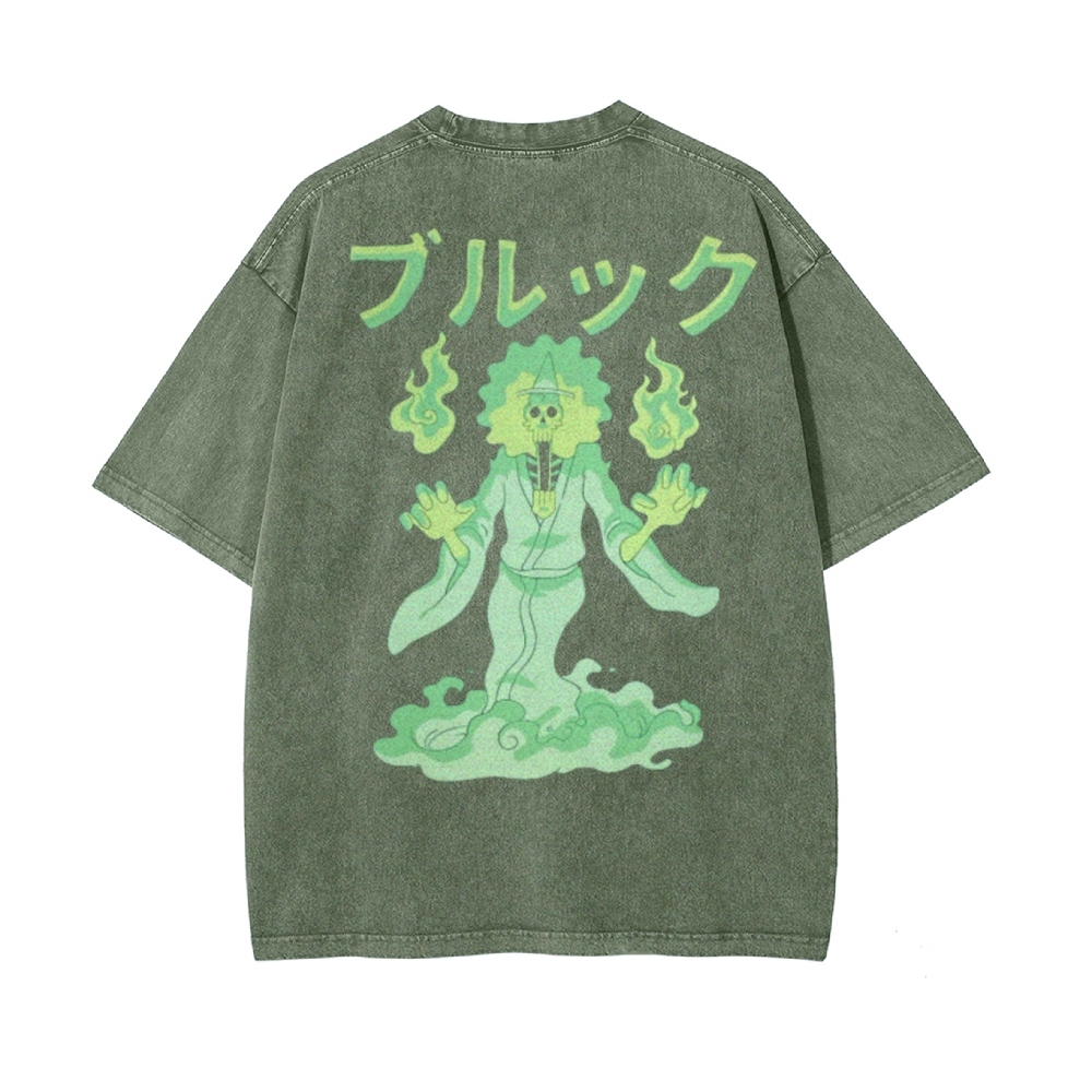 Brook Vintage Oversized T-Shirt| One Piece-Teegamechanger
